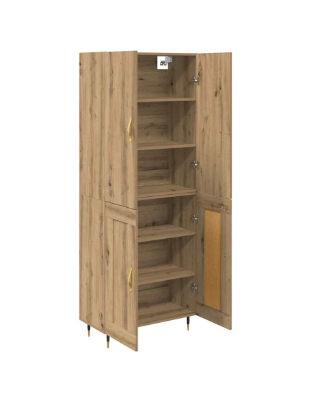 Credenza Rovere artigianale 69,5 x 34 x 180 cm