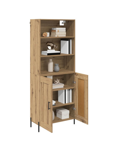 Credenza Rovere artigianale 69,5 x 32,5 x 180 cm