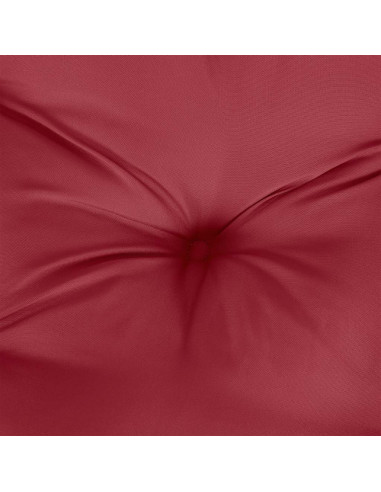 Cuscini per Panca 2 pz Rosso Vino 180x50x7 cm in Tessuto Oxford
