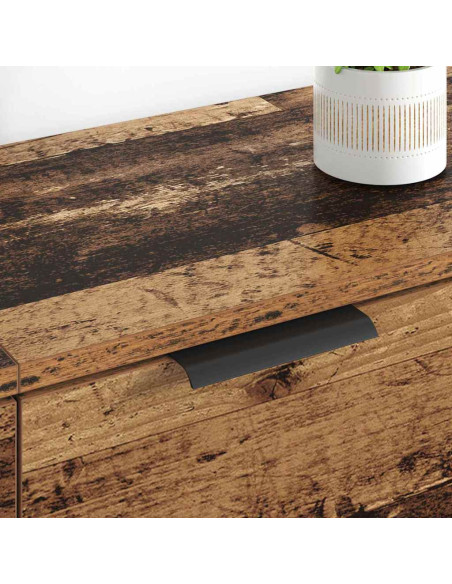 Sideboards con cassetto 2 pcs Legno vecchio 60 x 30 x 70 cm