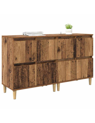 Sideboards 2 pcs Legno vecchio 60 x 35 x 70 cm