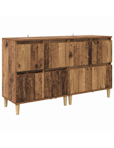 Sideboards 2 pcs Legno vecchio 60 x 35 x 70 cm
