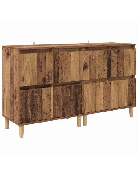 Sideboards 2 pcs Legno vecchio 60 x 35 x 70 cm