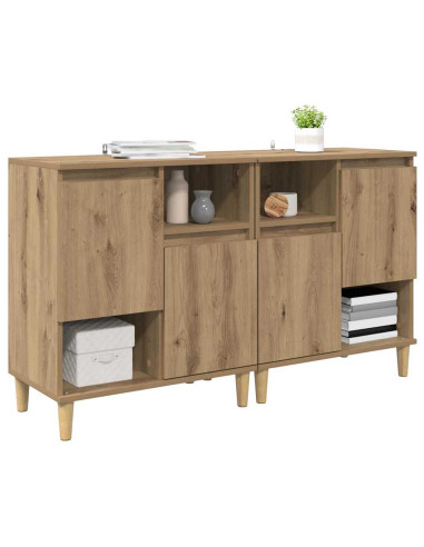 Sideboards 2 pcs Rovere artigianale 60 x 35 x 70 cm