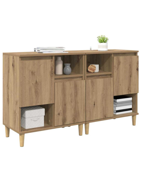 Sideboards 2 pcs Rovere artigianale 60 x 35 x 70 cm