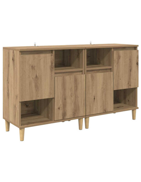Sideboards 2 pcs Rovere artigianale 60 x 35 x 70 cm