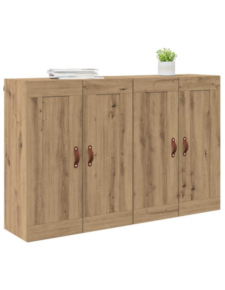 Mobile a muro 2 pcs Rovere artigianale 69,5 x 34 x 90 cm