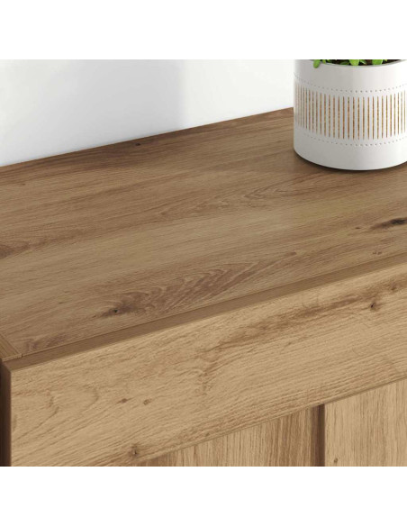 Mobile a muro 2 pcs Rovere artigianale 69,5 x 34 x 90 cm
