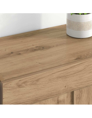 Mobile a muro 2 pcs Rovere artigianale 69,5 x 34 x 90 cm