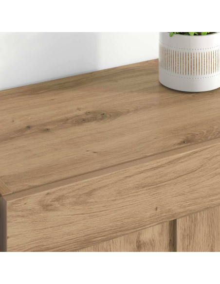 Mobile a muro 2 pcs Rovere artigianale 69,5 x 34 x 90 cm