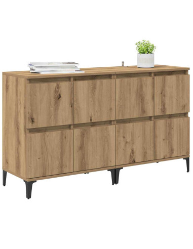 Sideboards 2 pcs Rovere artigianale 60 x 35 x 70 cm