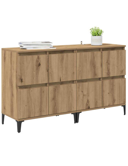 Sideboards 2 pcs Rovere artigianale 60 x 35 x 70 cm
