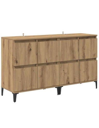 Sideboards 2 pcs Rovere artigianale 60 x 35 x 70 cm