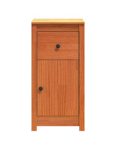 Credenza 2 pcs Marrone cerato 39 x 34,5 x 80 cm Pino massello