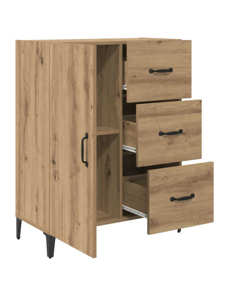 Credenza Rovere artigianale 69,5 x 34 x 90 cm Legno multistrato