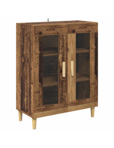Credenza Legno vecchio 69,5 x 34 x 90 cm Legno multistrato 2