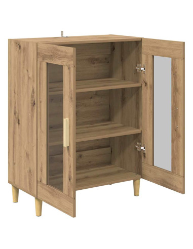 Credenza Rovere artigianale 69,5 x 34 x 90 cm Legno multistrato