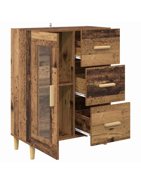 Credenza Legno vecchio 69,5 x 34 x 90 cm Legno multistrato