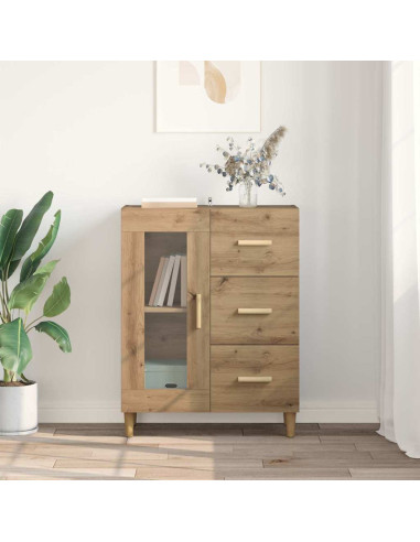 Credenza Rovere artigianale 69,5 x 34 x 90 cm Legno multistrato