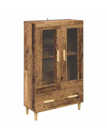 Credenza Legno vecchio 70 x 31 x 115 cm Legno multistrato