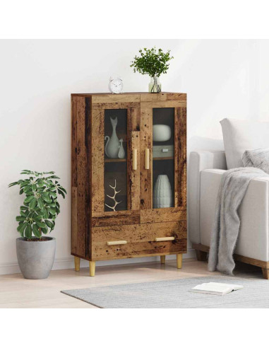 Credenza Legno vecchio 70 x 31 x 115 cm Legno multistrato