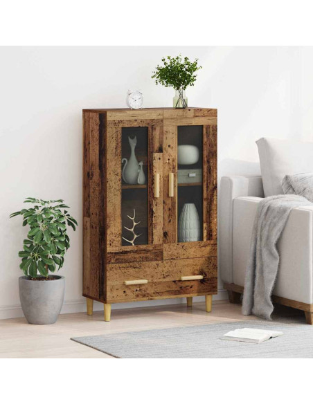 Credenza Legno vecchio 70 x 31 x 115 cm Legno multistrato