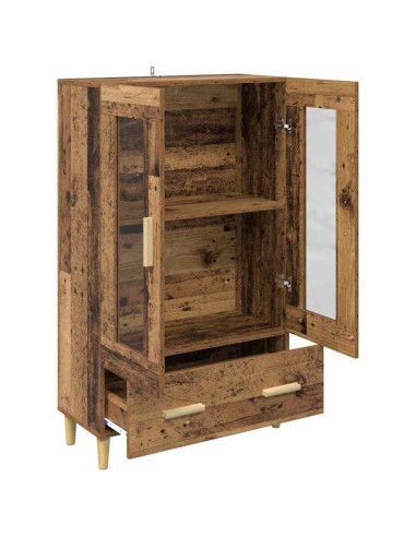 Credenza Legno vecchio 70 x 31 x 115 cm Legno multistrato