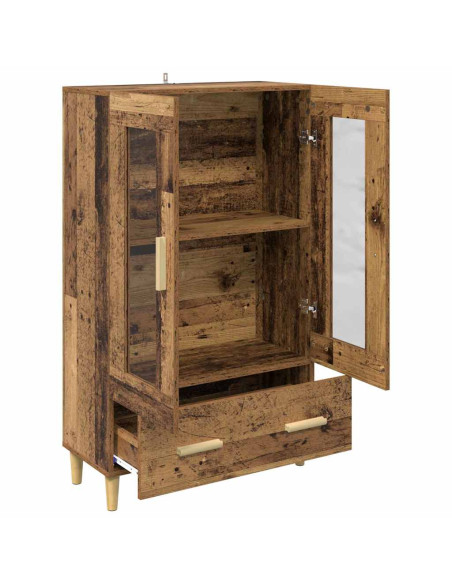 Credenza Legno vecchio 70 x 31 x 115 cm Legno multistrato