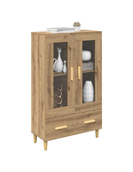 Credenza Rovere artigianale 70 x 31 x 115 cm Legno multistrato