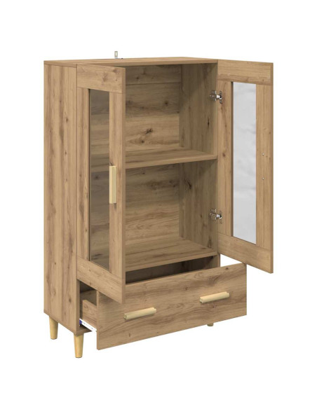 Credenza Rovere artigianale 70 x 31 x 115 cm Legno multistrato