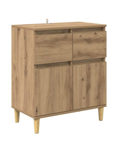 Credenza Rovere artigianale 60 x 35 x 70 cm Legno multistrato 2