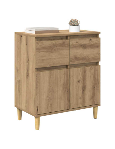 Credenza Rovere artigianale 60 x 35 x 70 cm Legno multistrato