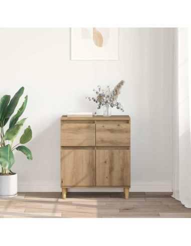 Credenza Rovere artigianale 60 x 35 x 70 cm Legno multistrato