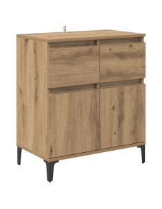 Credenza con cassetto Rovere artigianale 60 x 35 x 70 cm 2