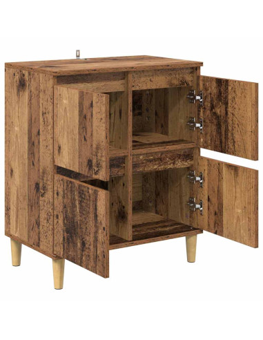 Credenza Legno vecchio 60 x 35 x 70 cm Legno multistrato