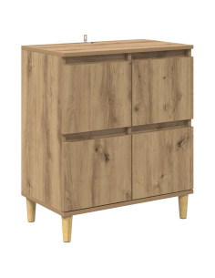 Credenza Rovere artigianale 60 x 35 x 70 cm Legno multistrato 2