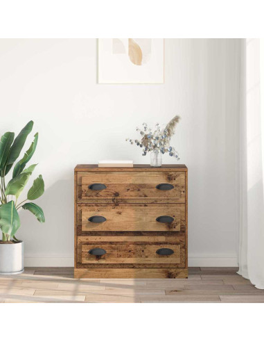 Credenza Legno vecchio 70 x 35,5 x 67,5 cm Legno multistrato