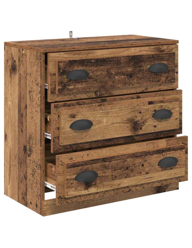 Credenza Legno vecchio 70 x 35,5 x 67,5 cm Legno multistrato