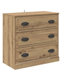 Credenza con cassetto Rovere artigianale 70 x 35,5 x 67,5 cm 2