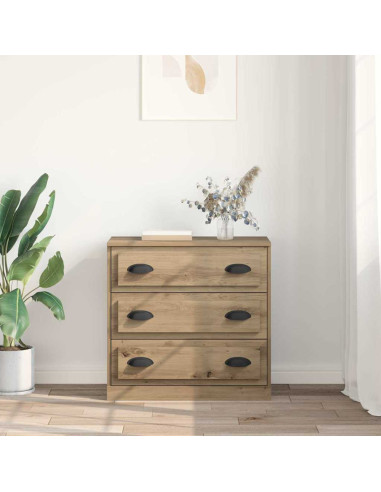 Credenza con cassetto Rovere artigianale 70 x 35,5 x 67,5 cm