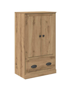 Credenza con cassetto Rovere artigianale 60 x 35,5 x 103,5 cm 2