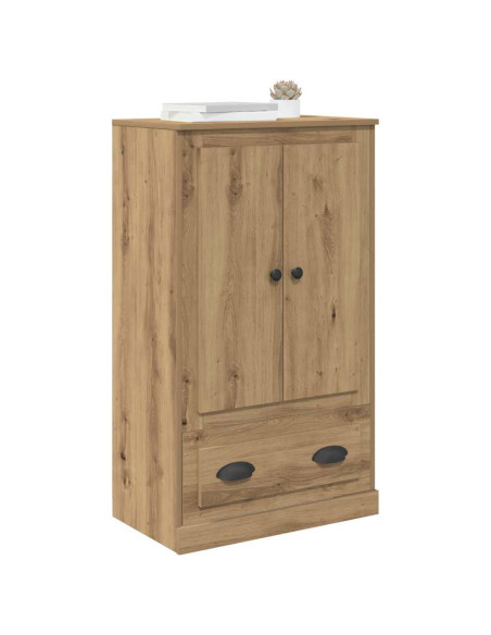 Credenza con cassetto Rovere artigianale 60 x 35,5 x 103,5 cm
