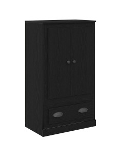 Credenza Rovere Nero 60 x 35,5 x 103,5 cm Legno multistrato 2