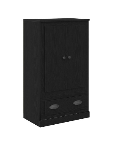 Credenza Rovere Nero 60 x 35,5 x 103,5 cm Legno multistrato