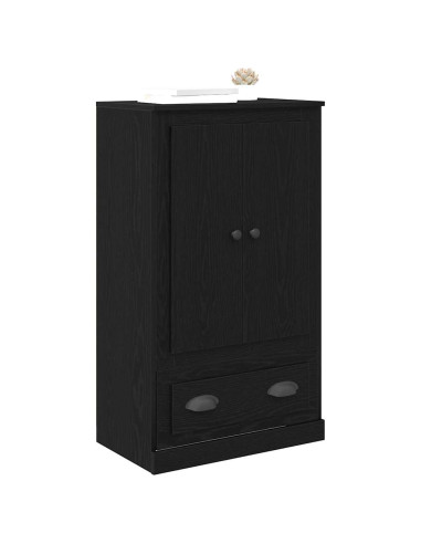 Credenza Rovere Nero 60 x 35,5 x 103,5 cm Legno multistrato