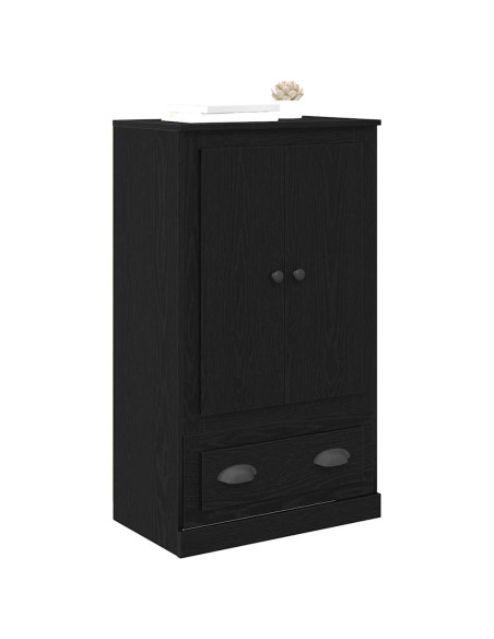 Credenza Rovere Nero 60 x 35,5 x 103,5 cm Legno multistrato