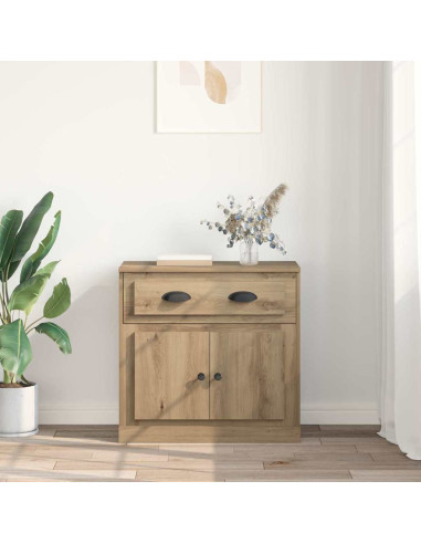 Credenza con cassetto Rovere artigianale 70 x 35,5 x 67,5 cm