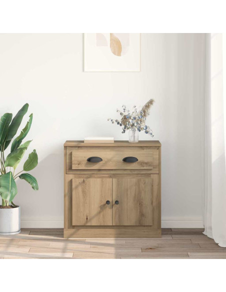 Credenza con cassetto Rovere artigianale 70 x 35,5 x 67,5 cm