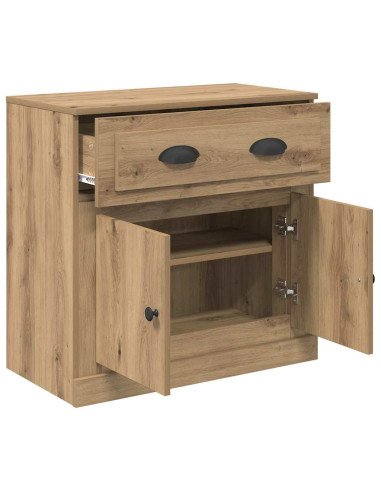 Credenza con cassetto Rovere artigianale 70 x 35,5 x 67,5 cm