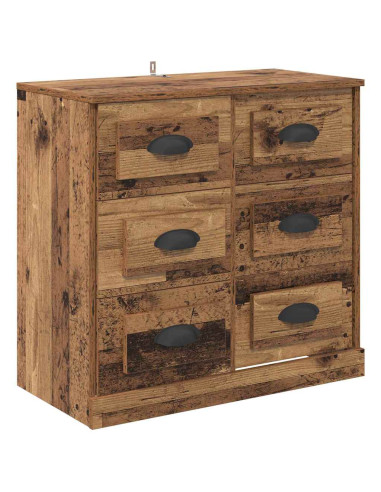 Credenza Legno vecchio 70 x 35,5 x 67,5 cm Legno multistrato